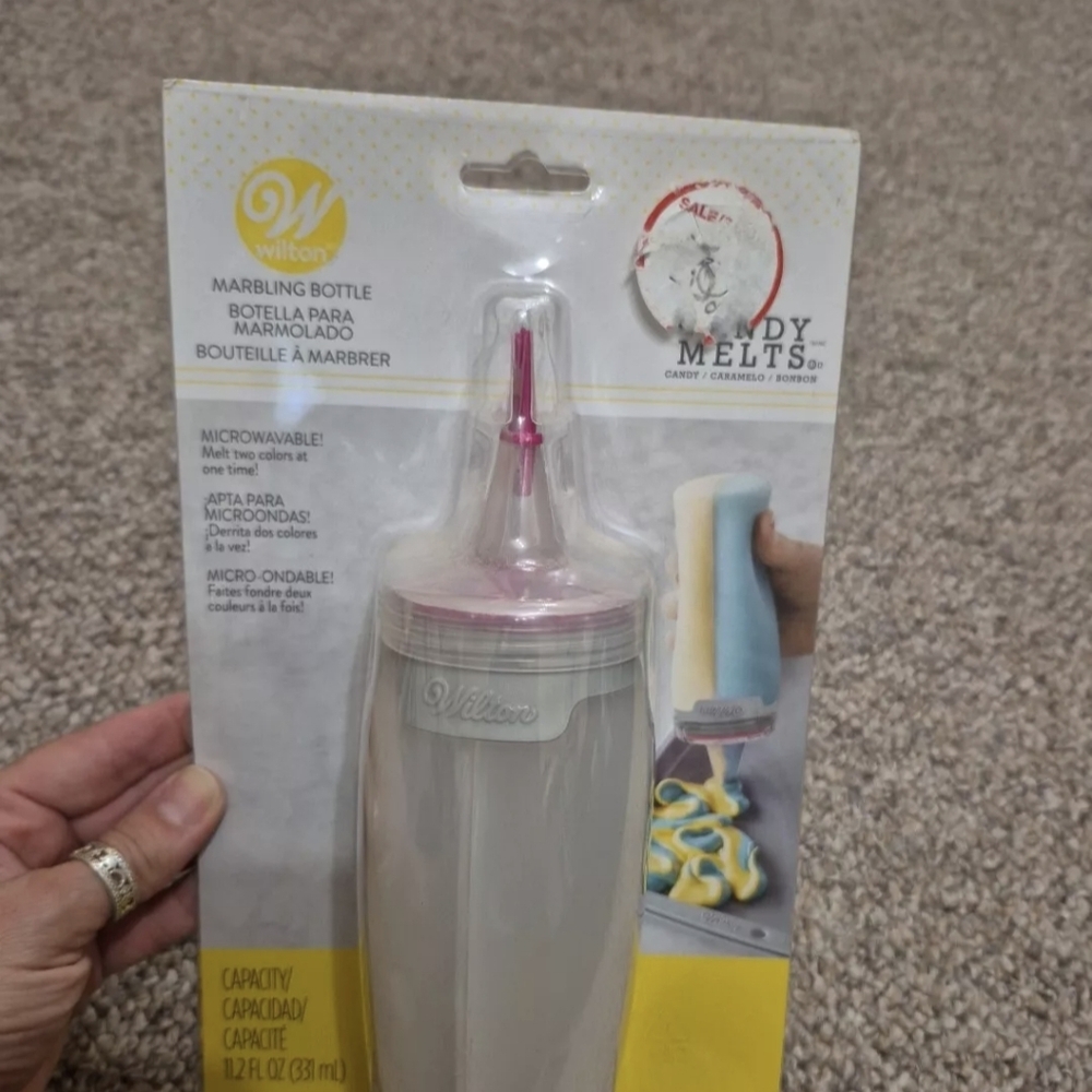 Wilton Candy Melts Marbling Bottle New In Package